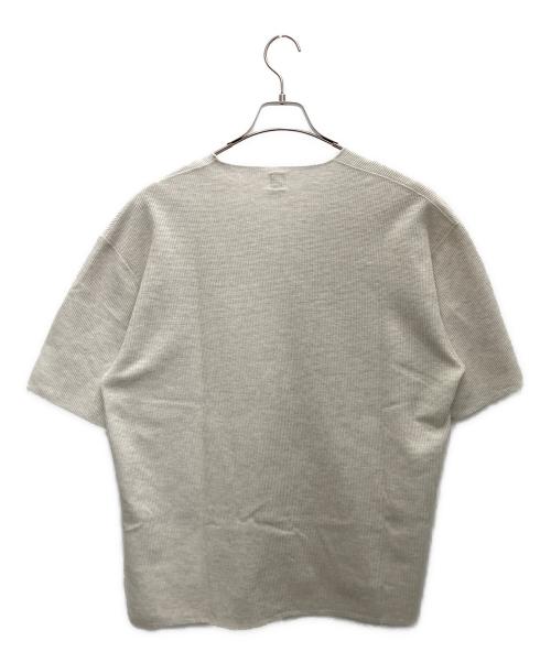blurhms ROOTSTOCK（ブラームスルーツストック）blurhms ROOTSTOCK (ブラームスルーツストック) サーマル オーバーネック Tシャツ ライトグレー サイズ:SIZE 2の古着・服飾アイテム