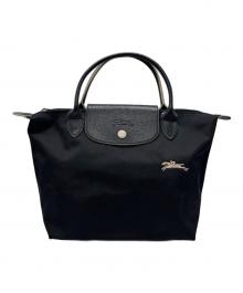 LONGCHAMP（ロンシャン）の古着「ハンドバッグ」｜ブラック
