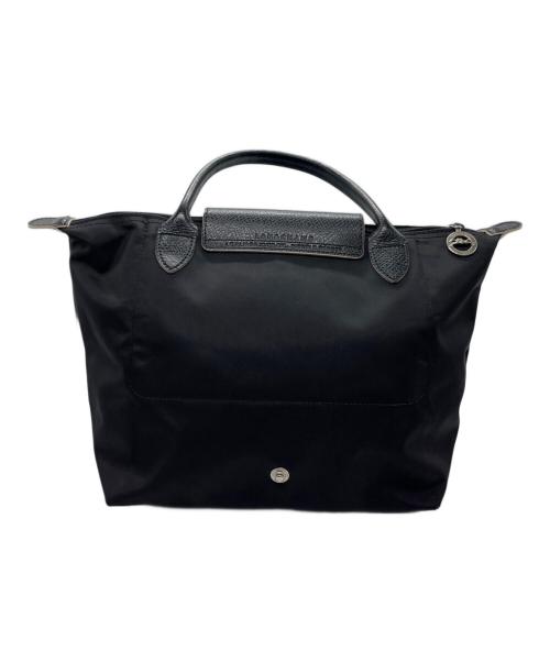 LONGCHAMP（ロンシャン）LONGCHAMP (ロンシャン) ハンドバッグ ブラックの古着・服飾アイテム