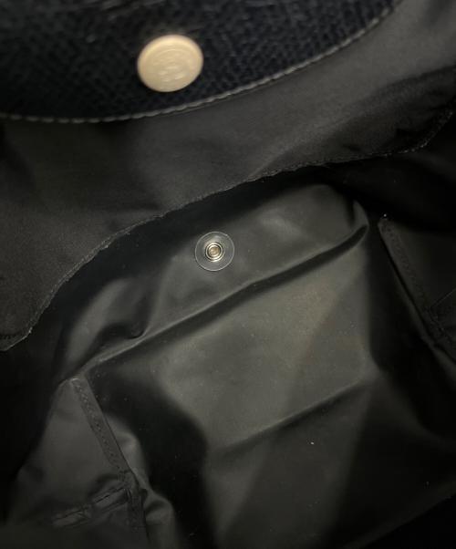 LONGCHAMP（ロンシャン）LONGCHAMP (ロンシャン) ハンドバッグ ブラックの古着・服飾アイテム