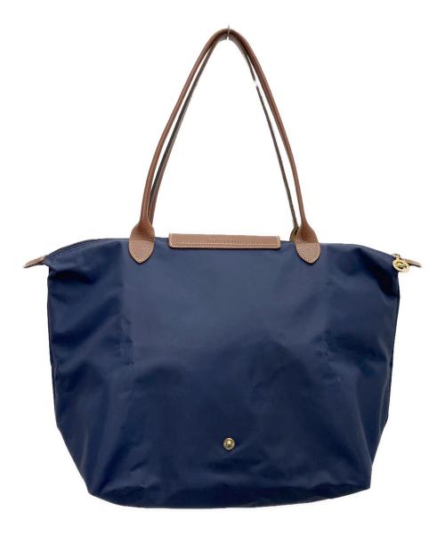 LONGCHAMP（ロンシャン）LONGCHAMP (ロンシャン) トートバッグ ネイビーの古着・服飾アイテム