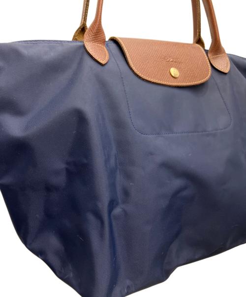 LONGCHAMP（ロンシャン）LONGCHAMP (ロンシャン) トートバッグ ネイビーの古着・服飾アイテム