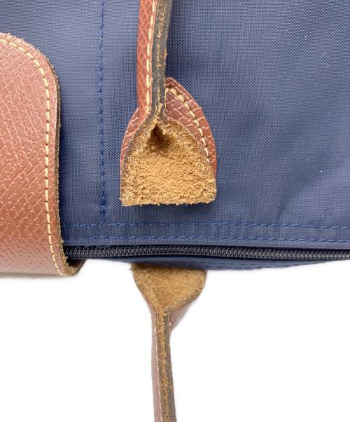 LONGCHAMP（ロンシャン）LONGCHAMP (ロンシャン) トートバッグ ネイビーの古着・服飾アイテム