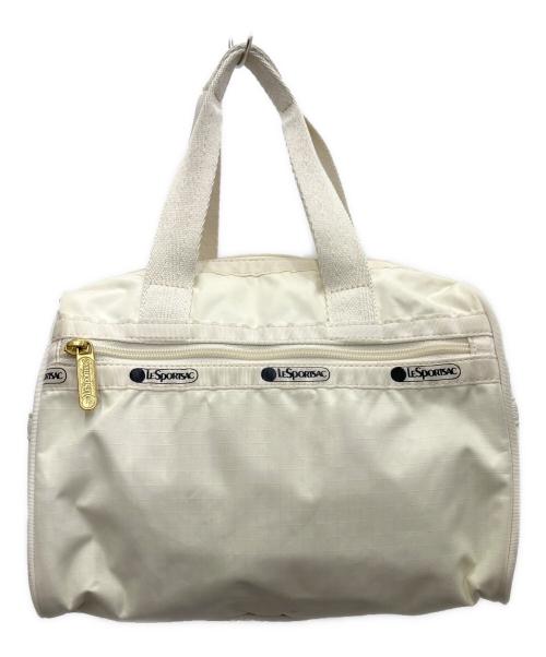 LeSportsac（レスポートサック）LeSportsac (レスポートサック) GALLARDA GALANTE (ガリャルダガランテ) ミニボストンバッグ ホワイトの古着・服飾アイテム