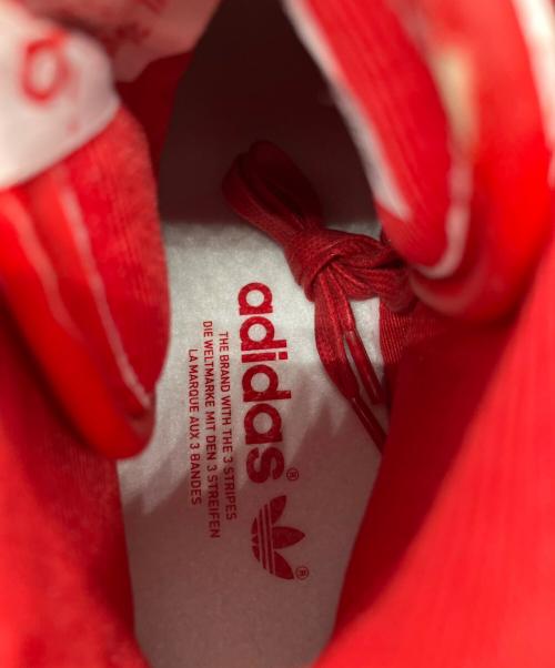 adidas（アディダス）adidas (アディダス) スニーカー レッド×ホワイト サイズ:SIZE 26cmの古着・服飾アイテム