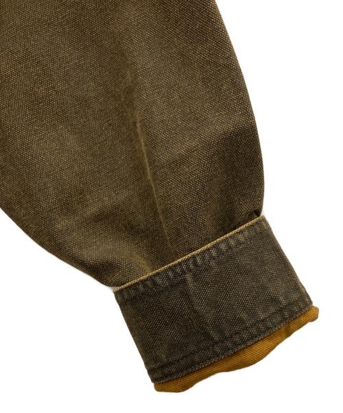 CarHartt（カーハート）CarHartt (カーハート) ダックジャケット ブラウン サイズ:Mの古着・服飾アイテム