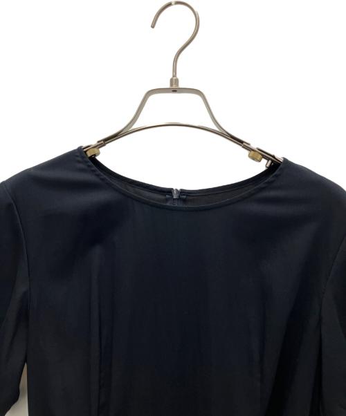 BURBERRY BLUE LABEL（バーバリー ブルー レーベル）BURBERRY BLUE LABEL (バーバリー ブルー レーベル) 半袖ワンピース ネイビー サイズ:SIZE38の古着・服飾アイテム