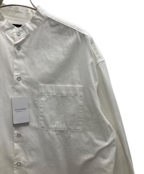 LE DENIM（レ デニム）le denim (レ デニム) REMAKE OVER SHIRT ホワイト サイズ:FREEの古着・服飾アイテム