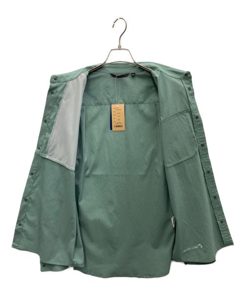 Teton Bros（ティートンブロス）Teton Bros (ティートンブロス) 長袖シャツ ミント サイズ:M 未使用品の古着・服飾アイテム