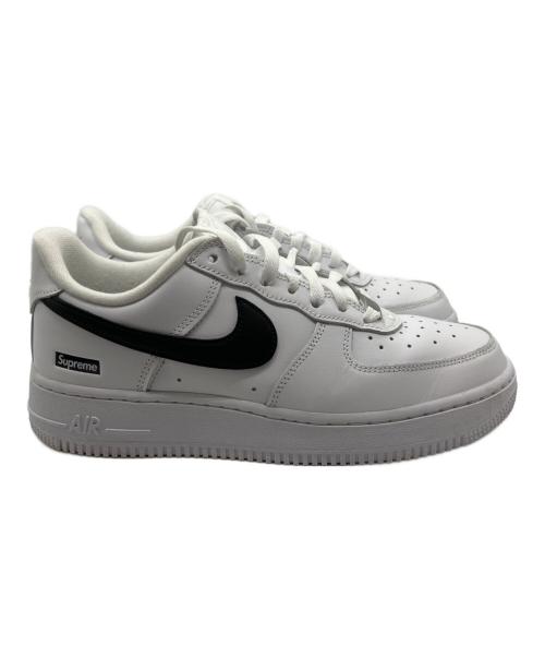 NIKE（ナイキ）NIKE (ナイキ) Supreme (シュプリーム) シュプリーム × ナイキ エアフォース 1 ロー ホワイト サイズ:24.5の古着・服飾アイテム