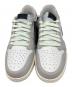 中古・古着 NIKE (ナイキ) AIR JORDAN 1 RETRO LOW グレー サイズ:28cm 未使用品：12000円