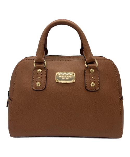 MICHAEL KORS（マイケルコース）MICHAEL KORS (マイケルコース) 2WAYショルダーバッグ ブラウンの古着・服飾アイテム