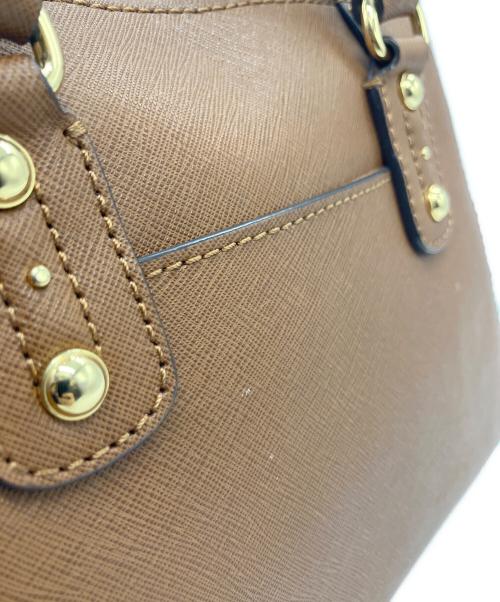 MICHAEL KORS（マイケルコース）MICHAEL KORS (マイケルコース) 2WAYショルダーバッグ ブラウンの古着・服飾アイテム