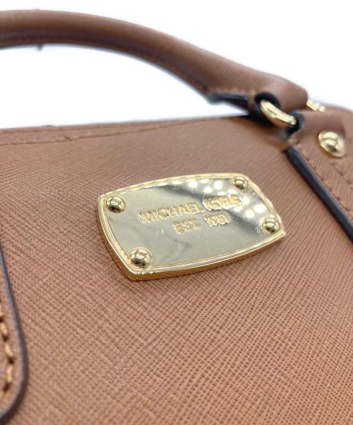 MICHAEL KORS（マイケルコース）MICHAEL KORS (マイケルコース) 2WAYショルダーバッグ ブラウンの古着・服飾アイテム