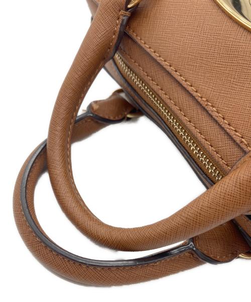 MICHAEL KORS（マイケルコース）MICHAEL KORS (マイケルコース) 2WAYショルダーバッグ ブラウンの古着・服飾アイテム