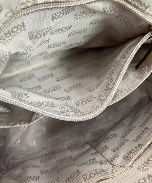 MICHAEL KORS（マイケルコース）MICHAEL KORS (マイケルコース) 2WAYショルダーバッグ ブラウンの古着・服飾アイテム