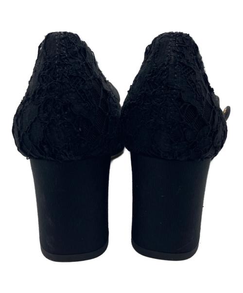 DOLCE & GABBANA（ドルチェ＆ガッバーナ）DOLCE & GABBANA (ドルチェ＆ガッバーナ) ハイヒールパンプス ブラック サイズ:SIZE38の古着・服飾アイテム