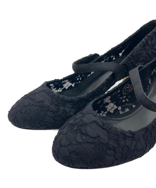 DOLCE & GABBANA（ドルチェ＆ガッバーナ）DOLCE & GABBANA (ドルチェ＆ガッバーナ) ハイヒールパンプス ブラック サイズ:SIZE38の古着・服飾アイテム
