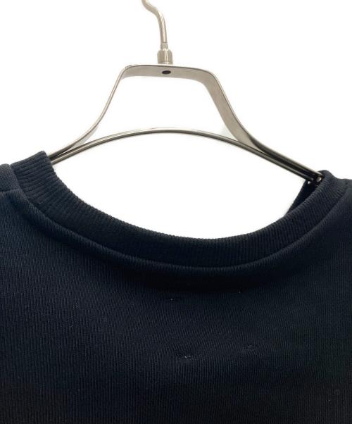 Ameri（アメリ）Ameri (アメリ) DENIM SWEAT OVER TOP ブラック サイズ:SIZE Freeの古着・服飾アイテム