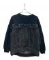 Ameri（アメリ）の古着「DENIM SWEAT OVER TOP」｜ブラック