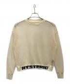 Hysteric Glamourヒステリックグラマー）の古着「HYSTERICジャカード メッシュ プルオーバー」｜アイボリー