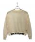 Hysteric Glamour（ヒステリックグラマー）の古着「HYSTERICジャカード メッシュ プルオーバー」｜アイボリー