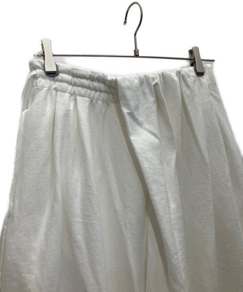 MAISON SPECIAL（メゾンスペシャル）MAISON SPECIAL (メゾンスペシャル) Asymmetrical Balloon Pants ホワイト サイズ:SIZE38の古着・服飾アイテム