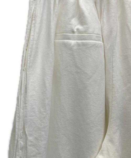 MAISON SPECIAL（メゾンスペシャル）MAISON SPECIAL (メゾンスペシャル) Asymmetrical Balloon Pants ホワイト サイズ:SIZE38の古着・服飾アイテム