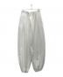 MAISON SPECIAL（メゾンスペシャル）の古着「Asymmetrical Balloon Pants」｜ホワイト