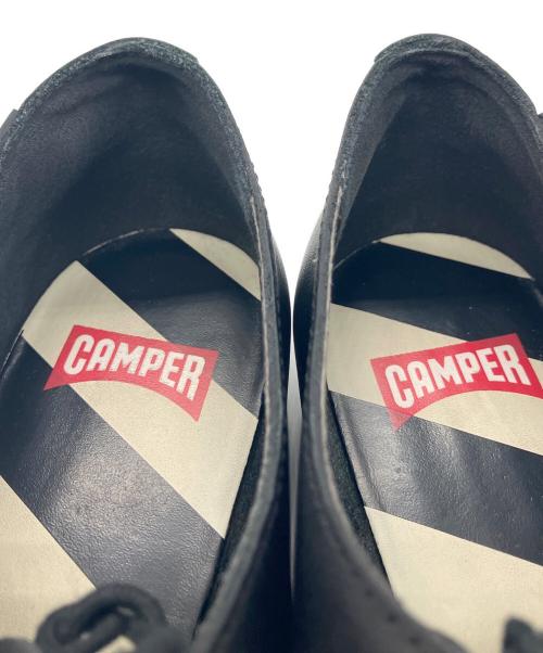 CAMPER（カンペール）CAMPER (カンペール) フラットシューズ ブラック サイズ:SIZE38の古着・服飾アイテム