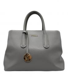 FURLA（フルラ）の古着「ハンドバッグ」｜グレー