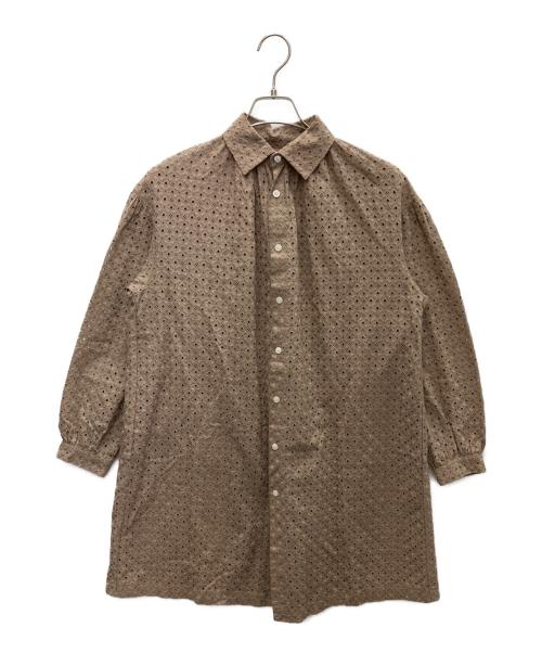 tricot COMME des GARCONS（トリココムデギャルソン）tricot COMME des GARCONS (トリココムデギャルソン) 長袖シャツ ベージュ サイズ:Mの古着・服飾アイテム