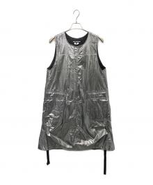 JUNYA WATANABE（ジュンヤワタナベ）の古着「ノースリーブワンピース」｜シルバー