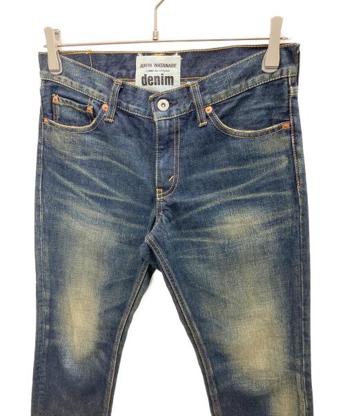 JUNYA WATANABE COMME des GARCONS（(ジュンヤワタナベ コムデギャルソン）JUNYA WATANABE COMME des GARCONS ((ジュンヤワタナベ コムデギャルソン) デニムパンツ インディゴ サイズ:XSの古着・服飾アイテム
