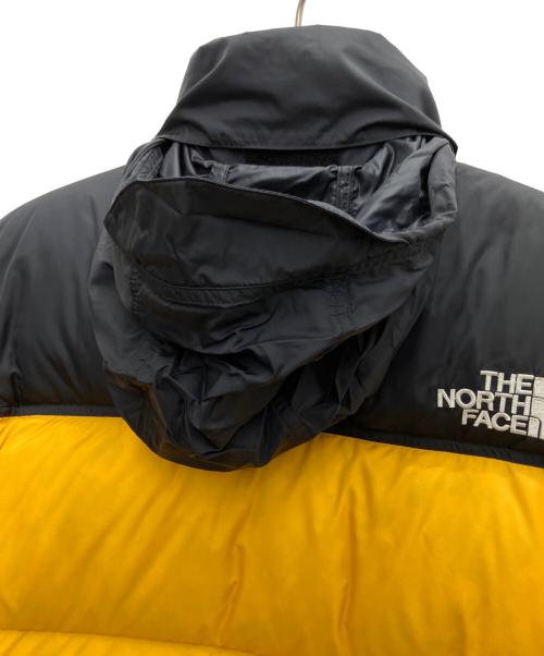 THE NORTH FACE（ザ ノース フェイス）THE NORTH FACE (ザ ノース フェイス) ヌプシジャケット イエロー×ブラック サイズ:Lの古着・服飾アイテム