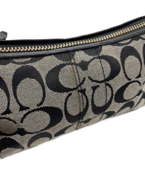 COACH（コーチ）COACH (コーチ) アクセサリーポーチ ブラックの古着・服飾アイテム