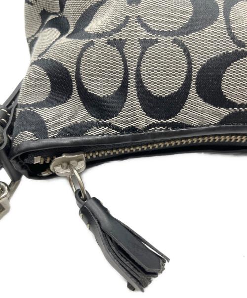 COACH（コーチ）COACH (コーチ) アクセサリーポーチ ブラックの古着・服飾アイテム