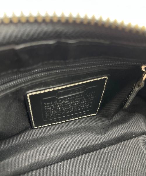 COACH（コーチ）COACH (コーチ) アクセサリーポーチ ブラックの古着・服飾アイテム