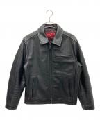 LEVI'S REDTABリーバイスレッドタブ）の古着「レザージャケット」｜ブラック