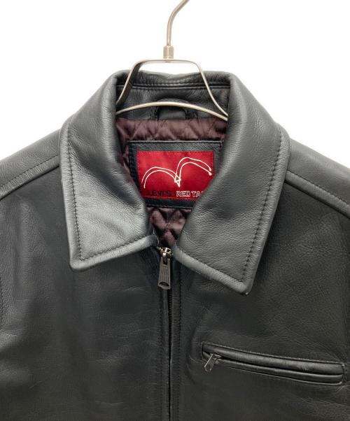 LEVI'S REDTAB（リーバイスレッドタブ）LEVI'S REDTAB (リーバイスレッドタブ) レザージャケット ブラック サイズ:Sの古着・服飾アイテム