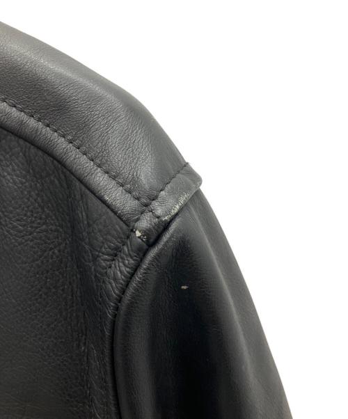 LEVI'S REDTAB（リーバイスレッドタブ）LEVI'S REDTAB (リーバイスレッドタブ) レザージャケット ブラック サイズ:Sの古着・服飾アイテム