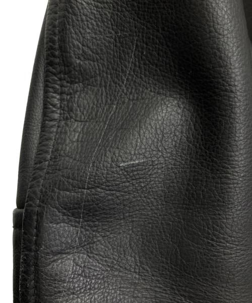 LEVI'S REDTAB（リーバイスレッドタブ）LEVI'S REDTAB (リーバイスレッドタブ) レザージャケット ブラック サイズ:Sの古着・服飾アイテム