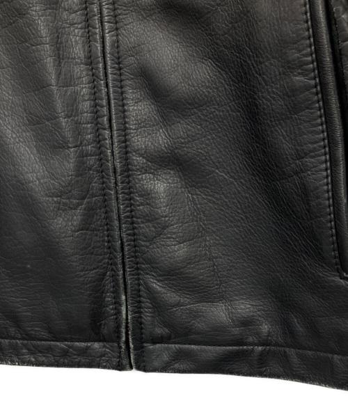 LEVI'S REDTAB（リーバイスレッドタブ）LEVI'S REDTAB (リーバイスレッドタブ) レザージャケット ブラック サイズ:Sの古着・服飾アイテム