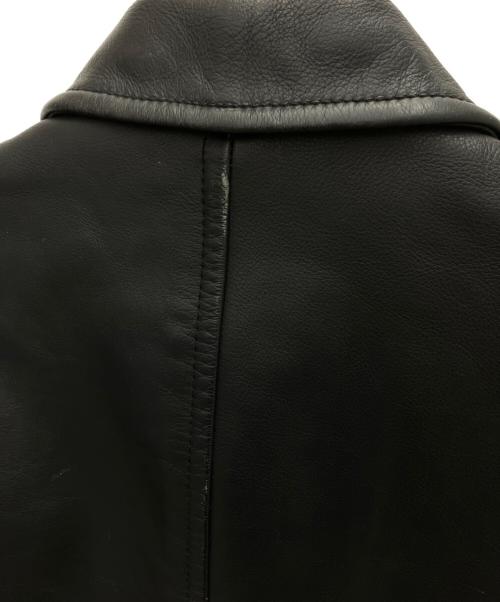 LEVI'S REDTAB（リーバイスレッドタブ）LEVI'S REDTAB (リーバイスレッドタブ) レザージャケット ブラック サイズ:Sの古着・服飾アイテム