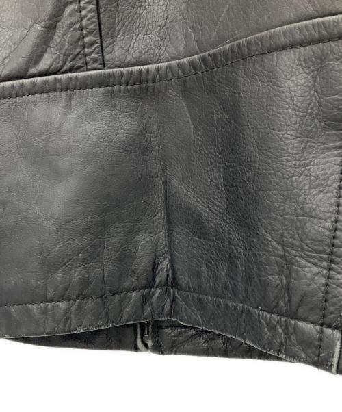 LEVI'S REDTAB（リーバイスレッドタブ）LEVI'S REDTAB (リーバイスレッドタブ) レザージャケット ブラック サイズ:Sの古着・服飾アイテム