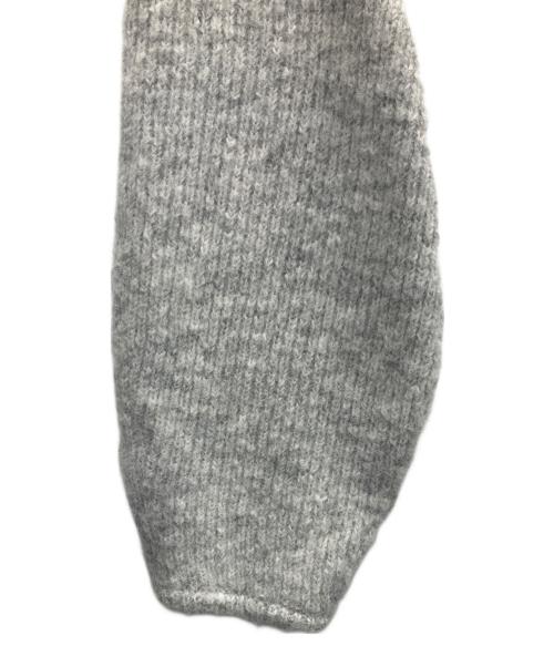 ANDMARY（アンドマリー）ANDMARY (アンドマリー) 厚手ニット ライトグレー サイズ:SIZE Freeの古着・服飾アイテム