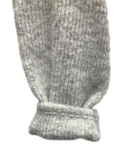 ANDMARY（アンドマリー）ANDMARY (アンドマリー) 厚手ニット ライトグレー サイズ:SIZE Freeの古着・服飾アイテム