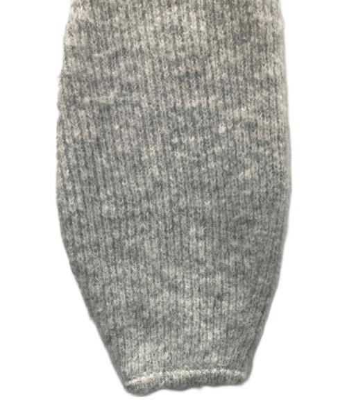 ANDMARY（アンドマリー）ANDMARY (アンドマリー) 厚手ニット ライトグレー サイズ:SIZE Freeの古着・服飾アイテム