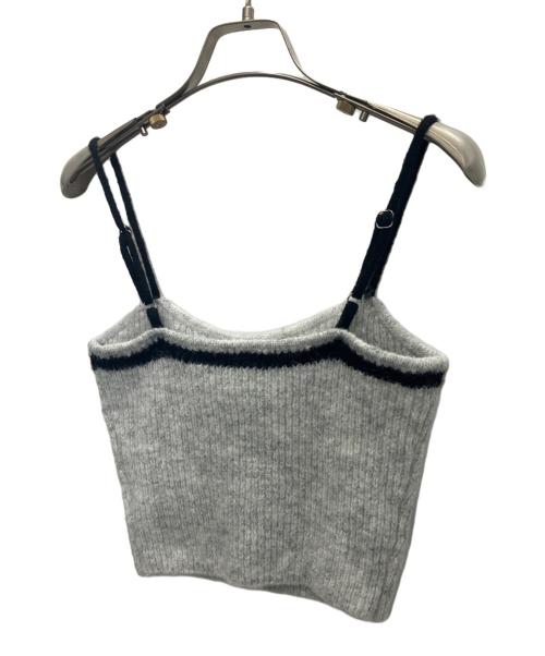 ANDMARY（アンドマリー）ANDMARY (アンドマリー) 厚手ニット ライトグレー サイズ:SIZE Freeの古着・服飾アイテム