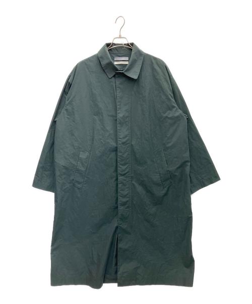 CristaSeya（クリスタセヤ）CristaSeya (クリスタセヤ) ステンカラーコート グリーン サイズ:Lの古着・服飾アイテム